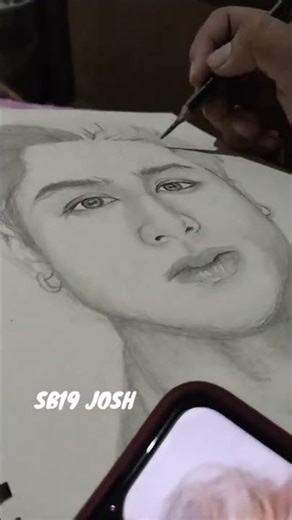 SB19 JOSH fan art 🎨my free hand drawing🫶✨