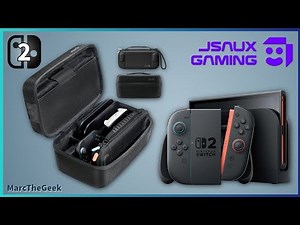 JSAUX FlexForm Max Case for Traveling with The Whole Nintendo Switch 2!