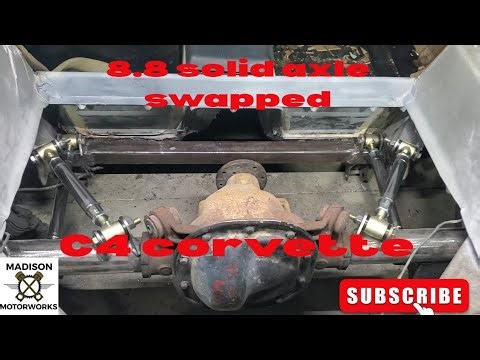 Solid axle swap in C4 corvette