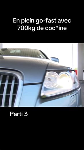 En plein go-fast avec 700kg de coc*ine #police #gofast #audi