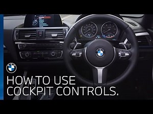 BMW UK | How do I use the cockpit controls?