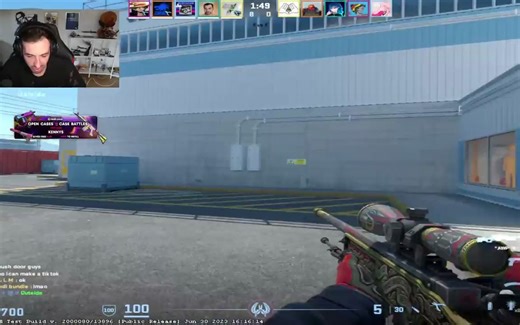 kennys 直播vac 穿墙