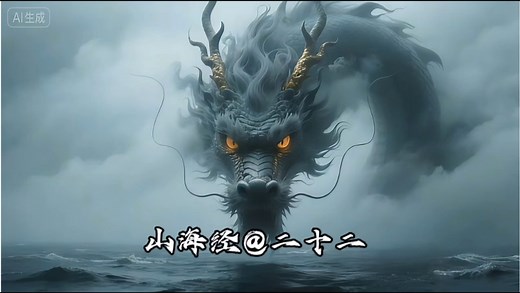 《山海经》神话纪录片 第二十二集 中次二经 山海经异兽 闾麋 鹖鸟 鸣蛇 化蛇 蠪蛭 马腹 人面鸟身山神 祭祀仪式 #山海经 #山海经异兽录 #AIGC
