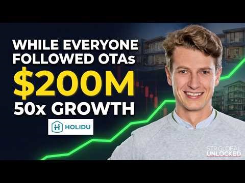 $200M Raised, 50x Growth: How Holidu Scaled by Ignoring Every OTA Playbook | Johannes Siebers