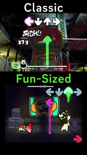 I'M THE SCARY LION: Fun Sized vs Classic ST2 (The Lions Mouth)