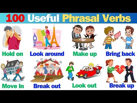 100 Useful Phrasal Verbs in English | Phrasal Verbs with Meaning and Examples | English Vocabulary