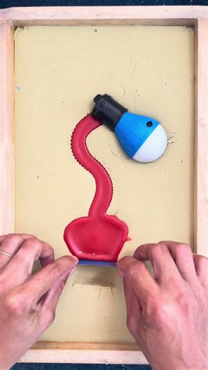 DIY Pop Tube Candle Art | Oddly Satisfying Sand Casting #diy #satisfying #diy