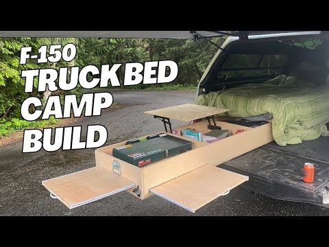 Truck Bed Camping Build | Ford F-150 #camping #f150 #truckbedcamping