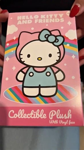 Unboxing Blind Box Hello Kitty Collectible Plush #shorts #unboxing #asmr #hellokitty #cinamoroll