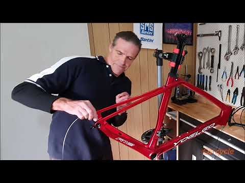 Thread cables thru frame - How to