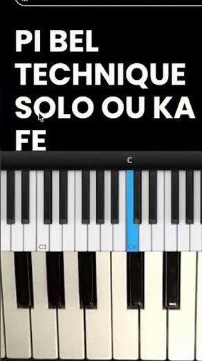 Pi bel Technique solo ou ka fe sou Keyboard lan - Aprann jwe kompa