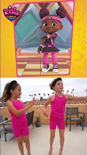 Stella gets her groove on with Kiya & The Kimoja Heroes! Now on Disney Jr. and Disney+ #ad