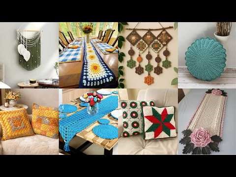 Handmade Crochet Home Decor products Ideas | Stylish & Creative Designs