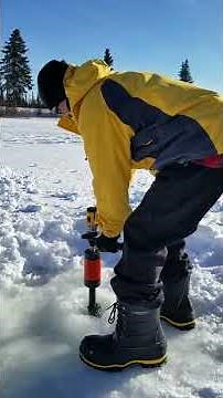 K-Drill Ice Auger with Dewalt DCD991P2