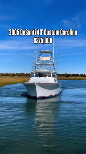 🛥️: 2005 Desanti 40’ Custom Carolina Express “MAC Daddy”