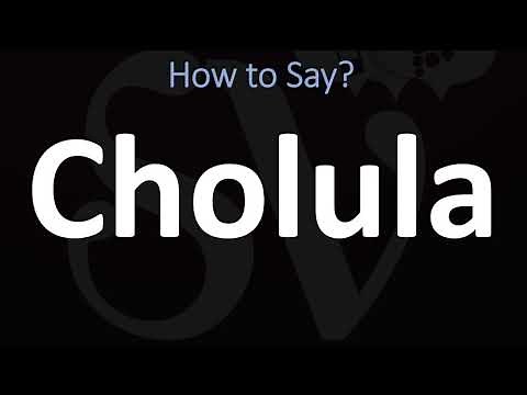 How to Pronounce Cholula? (CORRECTLY)