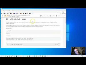 CS 210 zyBooks Ch 3 Lab