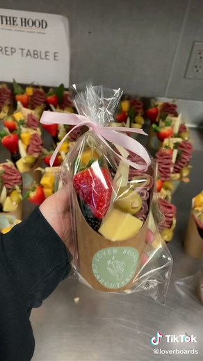 How to Make Individually Wrapped Charcuterie Cups for a Baby Shower