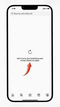 we are sorry but something went wrong please try again Insta problem | Instagram reels problem 2025
