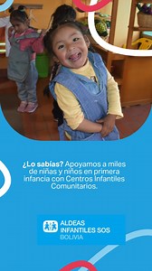 Cuando el año escolar inicia, muchas familias se hacen la misma pregunta: ¿quién cuida a una niña o un niño pequeño cuando el trabajo no espera? En contextos de crisis, la primera infancia (0 a 6 años) es la más vulnerable: sin cuidado, nutrición y estimulación temprana, el futuro se vuelve más difícil desde el inicio. En Aldeas Infantiles SOS prevenimos el abandono infantil fortaleciendo a las familias desde la primera infancia. | Aldeas Infantiles SOS Bolivia