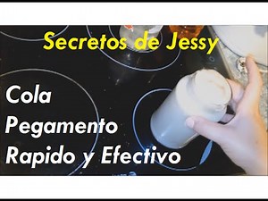 Como hacer Cola Casera efectiva I Pegamento Casero Rápido y Fuerte [FÁCIL - ECONÓMICO]