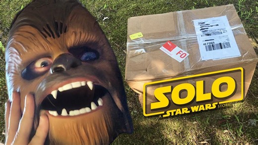 Unboxing a Star Wars SOLO Movie Package from Disney!