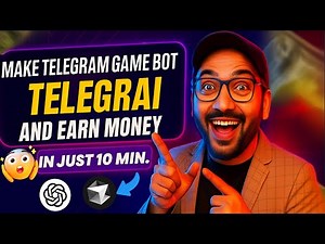 (No Coding) Create Telegram Game Bot with AI 🤖with ads | Make a Telegram Game Bot Using AI
