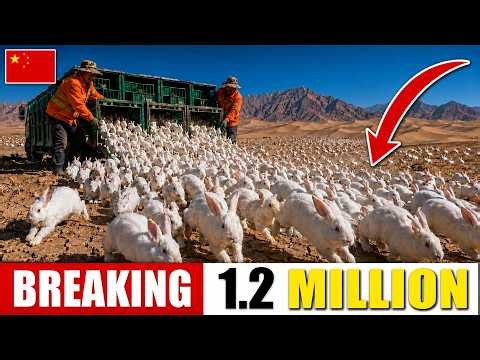 China RELEASED 1.2 MILLION RABBITS Into the Desert — What Happened Next SHOCKED Scientists!