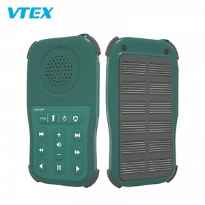 [Hot Item] Solar Charging Arabic Song Media Player Muslin Prayer Time Islamic Digital Audio Player FM Radio Quran Speaker Quran MP3 Player