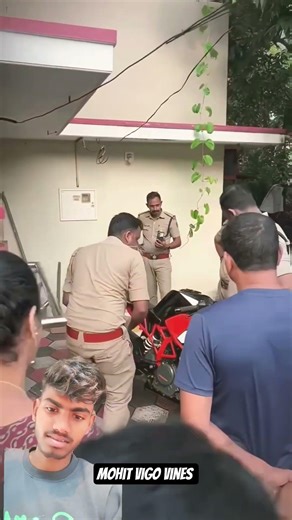 KTM 390 series with police commissioner KTM power hi kahate