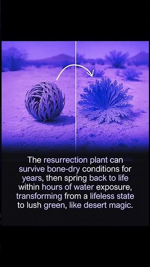 The Resurrection Plant: Nature’s Miracle That Comes Back to Life with Water
