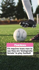 76K views · 694 reactions | The Football Association (FA) has updated its policy for trans players in men’s games, requiring trans men to say they are “biologically female”. | PinkNews | Facebook