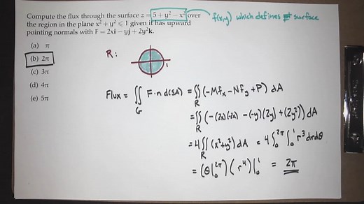 Stokes' Theorem (Calc 3; Lecture 35; Fall 24)