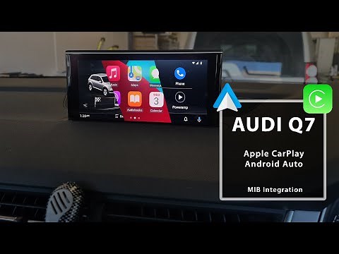 2015 AUDI Q7 4M - CarPlay & Android Auto Installed