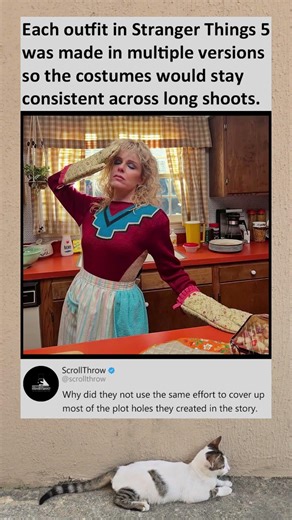 Stranger Things 5 used multiple versions of every costume to keep scenes consistent #strangerthings