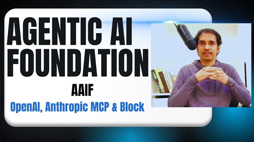 ITasCode on Instagram: "Agentic AI Foundation (AAIF): Watch the Video: https://youtu.be/tN8CqVtM4HE HUGE news for the future of Autonomous AI! The Agentic AI Foundation (AAIF) has officially launched under the Linux Foundation, uniting the biggest names in tech to build the open standards for AI agents. This is a game-changer! Think beyond chatbots—we're talking about AI systems that can autonomously plan, reason, and coordinate actions. Key Takeaways (The Details) OpenAI, Anthropic, and Block h