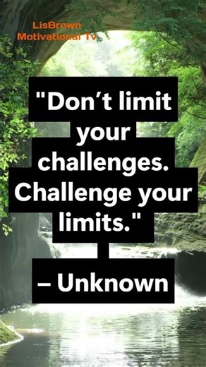 Challenge Your Limits | Daily Motivation to Push Beyond Boundaries