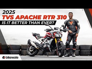 2025 TVS Apache RTR 310 Review I Updates make it better ? I BikeWale