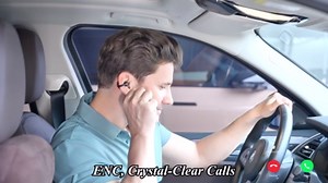 OHAYO A7 Open Ear Clip-On Headphones for Glasses Wearers - Safe for Running & Streets, 4.7g Weightless Fit, 40H Battery, Bluetooth 5.4, White