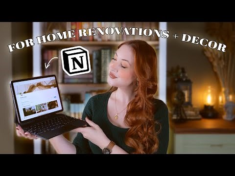 How We Use Notion to Stay On Top of Home Projects, Renovations, + Décor! 🏡