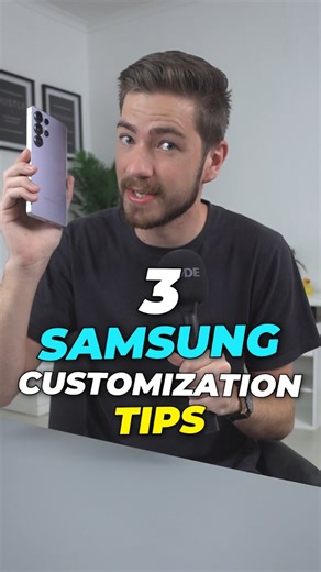 Tyron Tech on Instagram: "Best Customization Tips For A Samsung Device #Samsung #Customization #TechCreator"