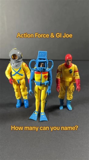 Action Force & GI Joe: Can You Name Them All?