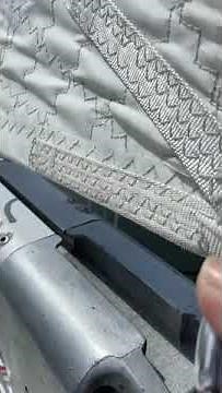 Setting 1st Reefing Cringle onto Ramshorn #sailing