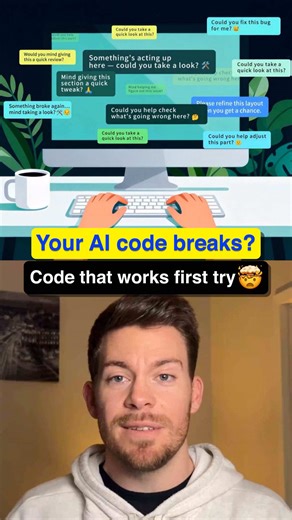 This AI tool might have fixed the biggest problem with AI coding assistants. Tools like Cursor or Claude, write code incredibly fast, but once you run it, everything breaks. But this new AI called Verdent is different. It doesn’t rush to write code. It starts by thinking with you. I tell it, I want to build a prompt library website, and instead of generating code right away, it asks me: Should the prompts be categorized by use case? Do you need user accounts? Is this meant to be public or privat