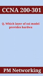 1.9K views · 41 reactions | Q2, CCNA interview questions | Cisco Certified Network Associate| Become Network Engineer | #CCNA #CCNAtraining #CCNAonline #CCNAcertification #CCNASecurity #CCNP #Cisco #CiscoNetworking #CiscoCCNA | PM Networking | Facebook