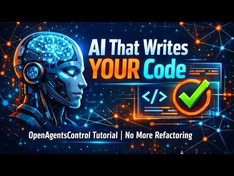 OpenAgentsControl SKILL - How to Make AI Write CODE THAT ACTUALLY WORKS