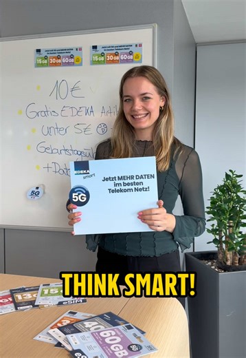 EDEKA Smart: Mehr Datenvolumen und 5G in der Mobilfunkwelt