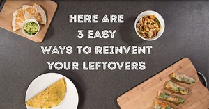 64K views · 531 reactions | Eating leftovers? You don't have to eat the same thing twice. Here are 3 easy ways to makeover your leftovers. | Love Food Hate Waste - New Zealand | Facebook