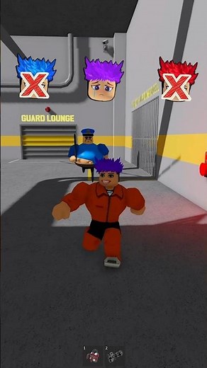 Thanos 9,999IQ escape BARRY'S PRISON RUN 😎#roblox #shorts