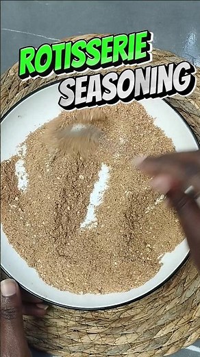Homemade Rotisserie Seasoning Blend ✨
